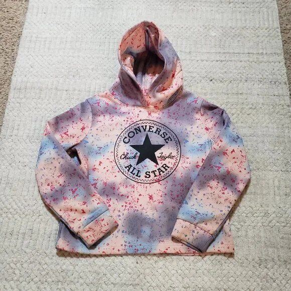 Converse All Star Tie-Dye Hoodie Sixe XL - Picture 1 of 10